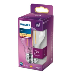 Philips Lighting LED-lamp Classic Filament E27 A60 2,2W-25W