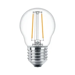 Philips Lighting LED-lamp Kogellamp Filament E27 P45 2W-25W