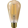 Philips Lighting LED-lamp Gold E27 ST64 5,8W-50W Dimbaar
