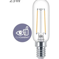 Philips Lighting LED-lamp Filament E14 T25L 2,1W-25W