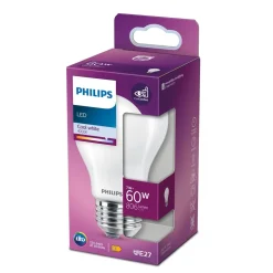Philips Lighting LED-lamp Classic E27 A60 7W-60W CW