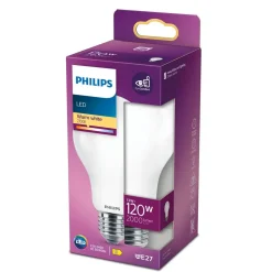 Philips Lighting LED-lamp Classic E27 A67 13W-120W WW