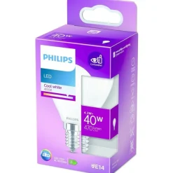 Philips Lighting LED-lamp Classic E14 P45 4,3W-40W CW