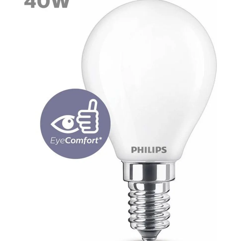 Philips Lighting LED-lamp Classic E14 P45 4,3W-40W CW
