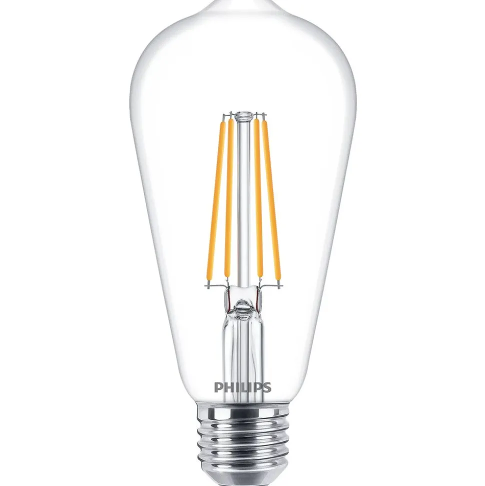 Philips Lighting LED-lamp Classic Filament E27 ST64 7W-60W