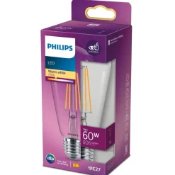 Philips Lighting LED-lamp Classic Filament E27 ST64 7W-60W