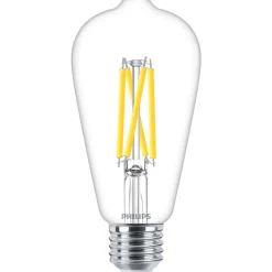 Philips Lighting LED-lamp filament E27 ST64 5,9W-60W Dimbaar