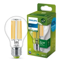 Philips Lighting LED-lamp filament E27 A60 4W-60W WH 3000K