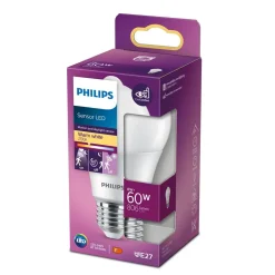Philips Lighting LED-lamp E27 A60 8W-60W Koelwit Sensor