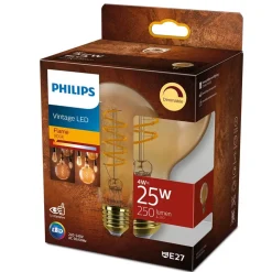 Philips Lighting LED-lamp Gold E27 G93 4W-25W Dimbaar
