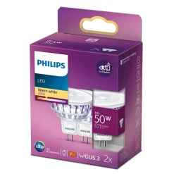 Philips Lighting LED-spot GU5.3 7W-50W Warmwit (2pcs)