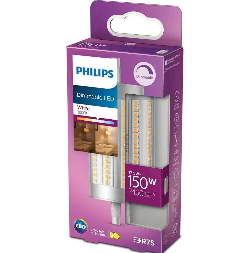 Philips Lighting LED-spot R7S 118MM 17,5W-150W Dimbaar