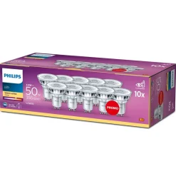 Philips Lighting LED-spot GU10 4,6W-50W Warmwit (10pcs)