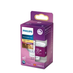 Philips Lighting LED-spot GU5.3 4,6W-35W Warmwit Dimbaar
