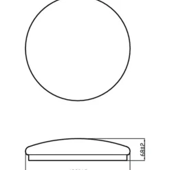 Philips Lighting MOIRE CL200 RD 17W 40K W HV 06 TP