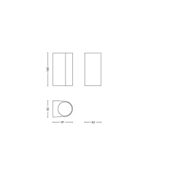 Philips Lighting Nightingale wall lantern inox 2x35W 230V