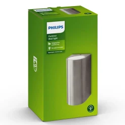 Philips Lighting Nightingale wall lantern inox 2x35W 230V