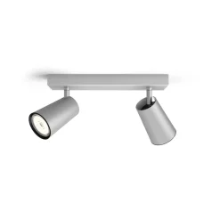 Philips Lighting PAISLEY bar/tube aluminium 2xNW 230V
