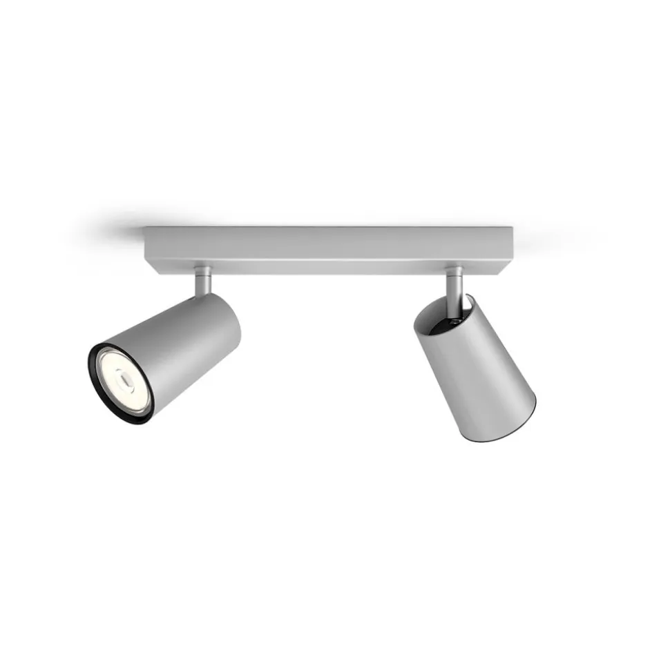 Philips Lighting PAISLEY bar/tube aluminium 2xNW 230V