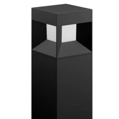 Philips Lighting Parterre post black 1x8W 230V
