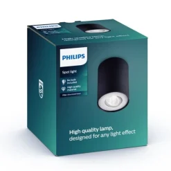 Philips Lighting PILLAR single spot black 1x20W 230V
