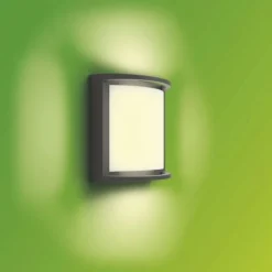 Philips Lighting Samondra wall lantern anthracite 1x12W