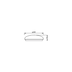 Philips Lighting Shan CL253 EC RD 12W 27K W HV Sensor 06