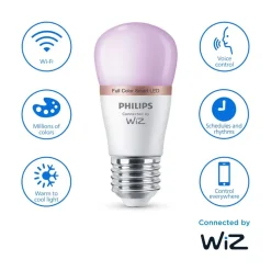 Philips Lighting Smart LED Lamp 4,9 W (gelijk aan 40 W) P45 E27