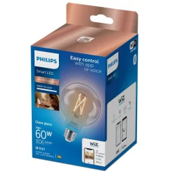 Philips Lighting Smart LED Filamentlamp Globe helder 7 W (gelijk aan 60 W) G95 E27