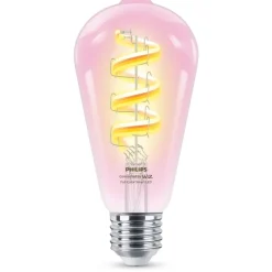 Philips Lighting Smart LED Filament doorzichtig 40W ST64 E27
