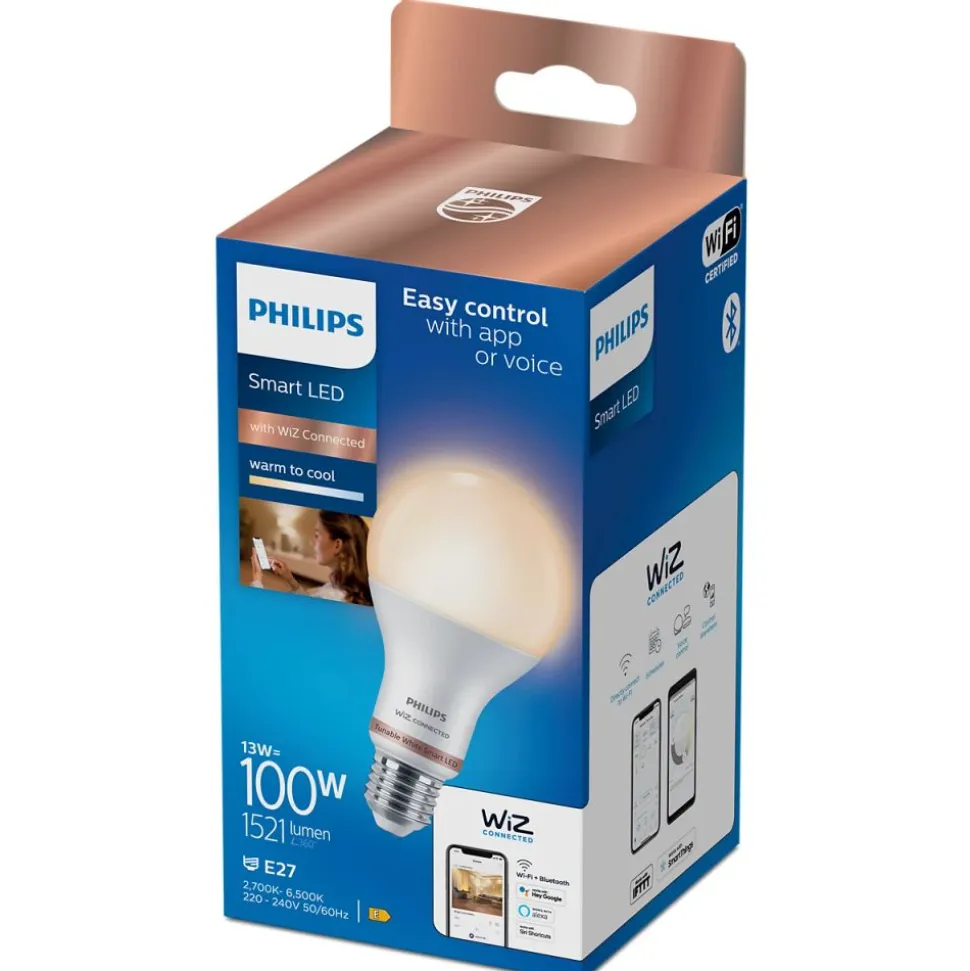 Philips Lighting Smart LED Lamp 13 W (gelijk aan 100 W) A67 E27