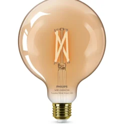 Philips Lighting Smart LED Filamentlamp Globe amberkleurig 7 W (gelijk aan 50 W) G125 E27