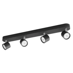 Philips Lighting STAR bar/tube black 4x4.5W SELV Dim