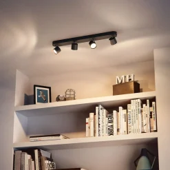 Philips Lighting STAR bar/tube black 4x4.5W SELV Dim