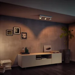 Philips Lighting STAR plate/spiral white 3x4.5W SELV