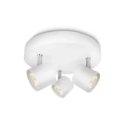 Philips Lighting STAR plate/spiral white 3x4.5W SELV