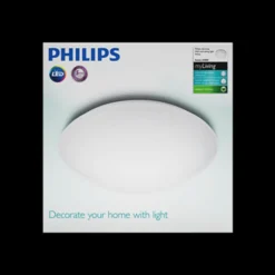 Philips Lighting Suede ceiling lamp white 27K 4x9W