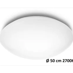 Philips Lighting Suede ceiling lamp white 27K 4x9W