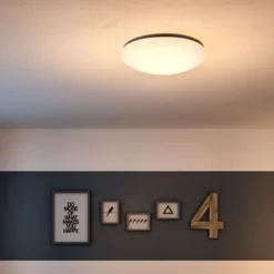 Philips Lighting Suede ceiling lamp white 27K 4x9W