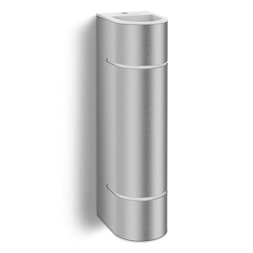 Philips Lighting Sunset wall lantern inox 2x1W SELV