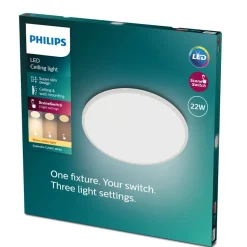 Philips Lighting Superslim CL550 SS RD 22W 27K W WV 06