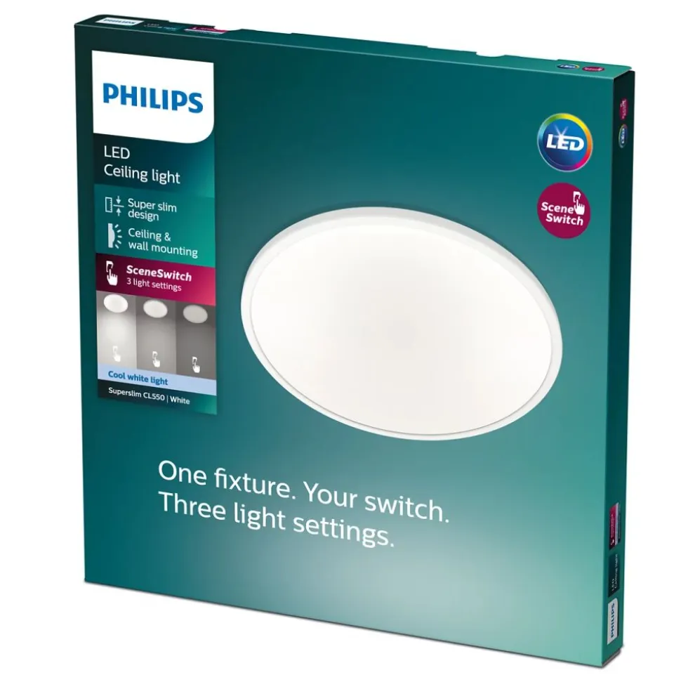 Philips Lighting Superslim CL550 SS RD 18W 40K W WV 06