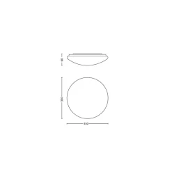 Philips Lighting Twirly 2700K ceiling lamp grey 1x17W 240