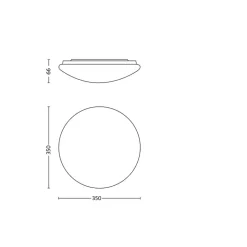 Philips Lighting WAWEL LED WHT17W TUNABLE ceiling lamp