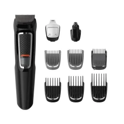 Philips MG3740/15 Multigroom series 3000 9-in-1, gezicht en haar