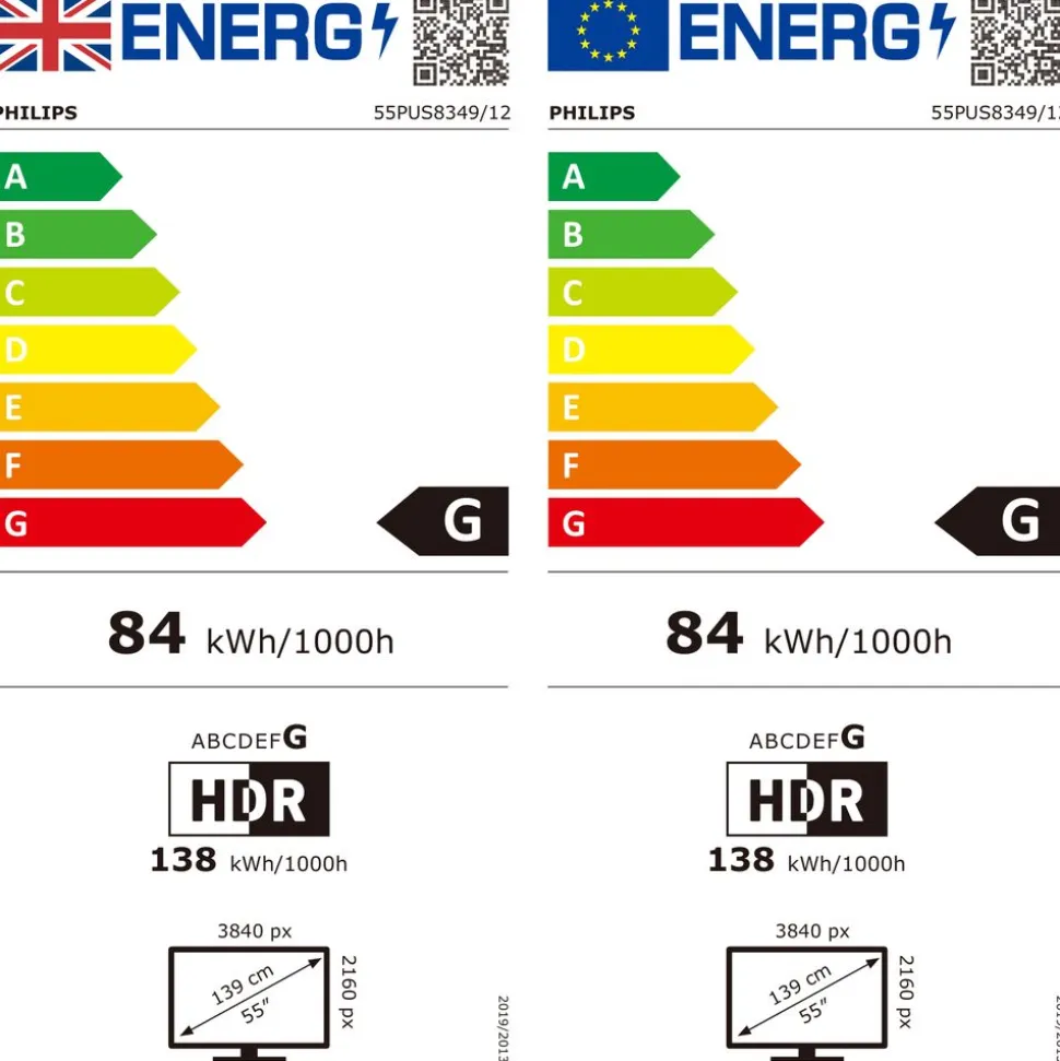 Philips 55PUS8349/12 LED 4K Ambilight TV 55inch