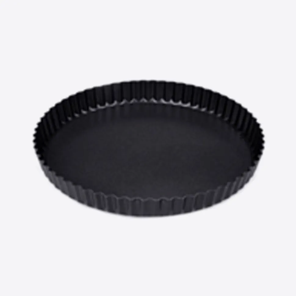Point-Virgule Geribde taart-/quichevorm - anti-aanbaklaag/losse bodem ø 30cm