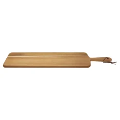 Point-Virgule Lange serveerplank met handvat uit acaciahout 60x15x1.5cm