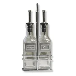Point-Virgule Olie- en azijnset uit glas 150ml