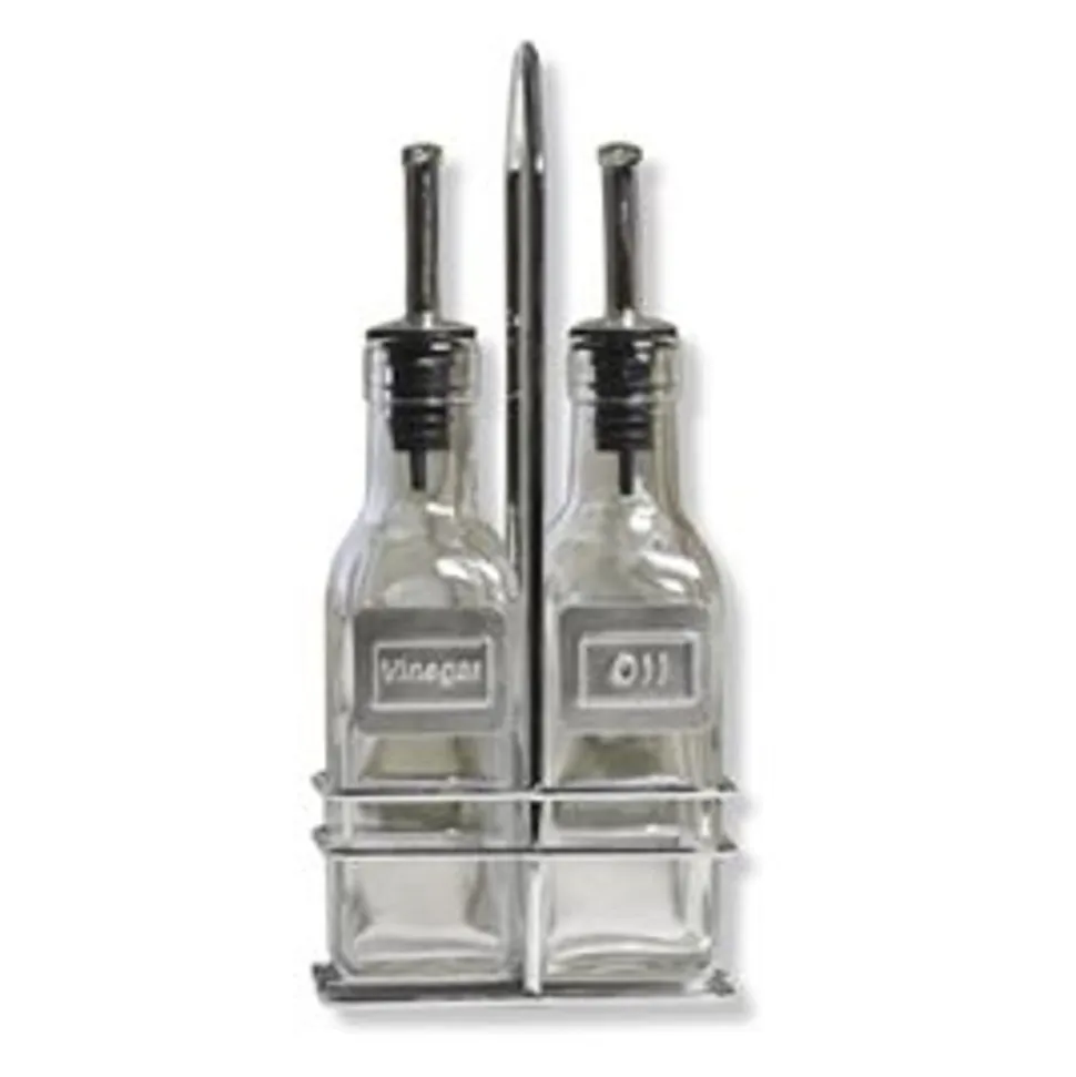 Point-Virgule Olie- en azijnset uit glas 150ml